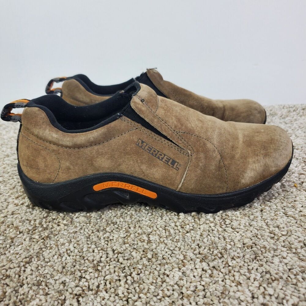 Merrell Kids Moccasins in Brown and Black
